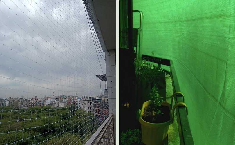 Types of Balcony Safety Nets